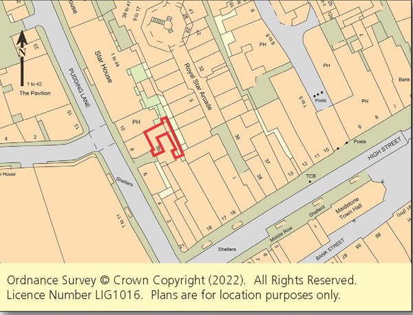 Lot: 129 - TOWN CENTRE WORKSHOP, OFFICE AND STORES WITH POTENTIAL -